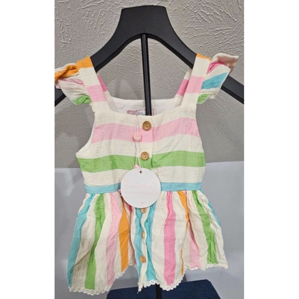 Sweet Honey size 3t striped top NWT